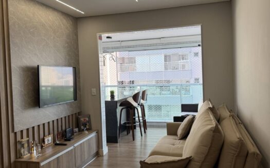 Apartamento mobiliado para locação no Tatuapé  R$ 8.000